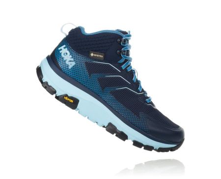 Hoka One One Toa GORE-TEX Dama - Bocanci Munte Negrii / Turcoaz Deschis | RO-0emByZ5